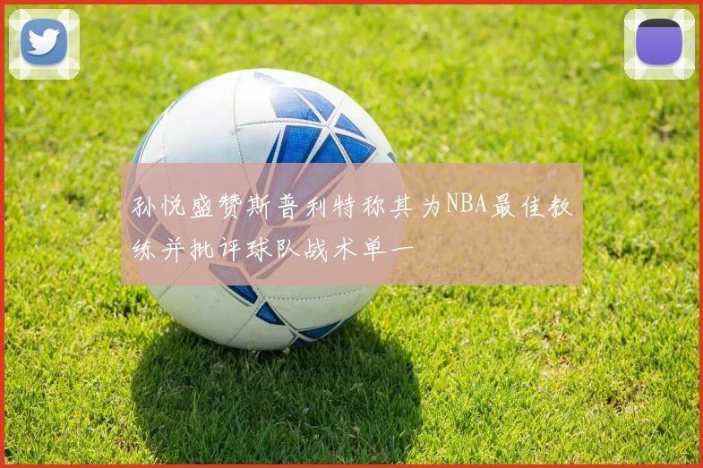 孙悦盛赞斯普利特称其为NBA最佳教练并批评球队战术单一
