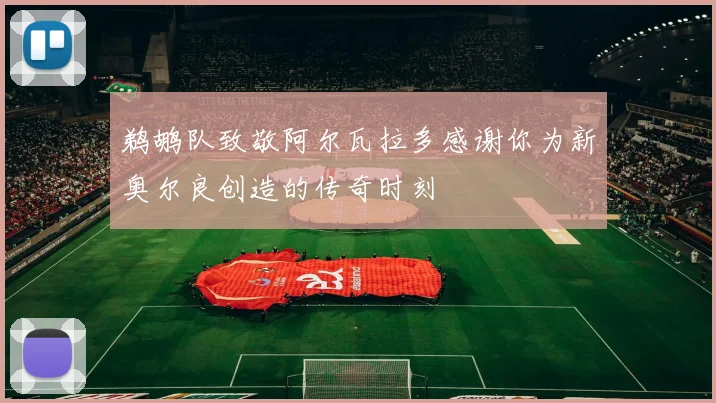 鹈鹕队致敬阿尔瓦拉多感谢你为新奥尔良创造的传奇时刻